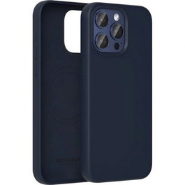 Vention Funda de Silicona Líquida MagSafe para iPhone 15, Azul Medianoche